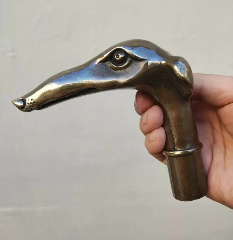 Vintage Collectible Guns - Antik Viktorya Dönemi Bastonu, Bronz Silah