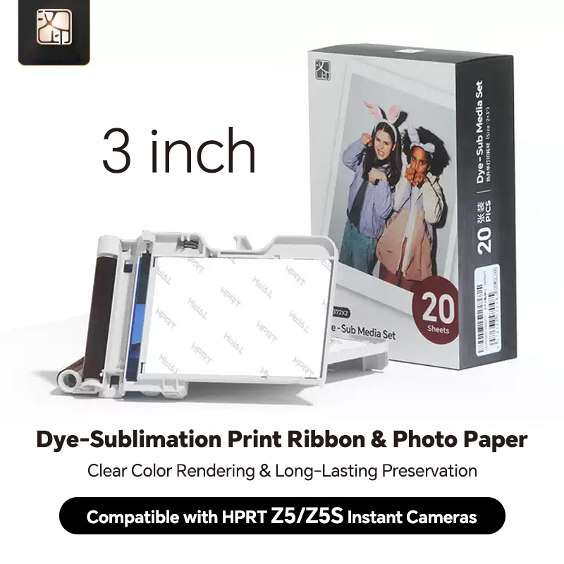 Instant Film Pack - Orijinal HPRT Z5/Z5S Fotoğraf Kağıdı Şerit