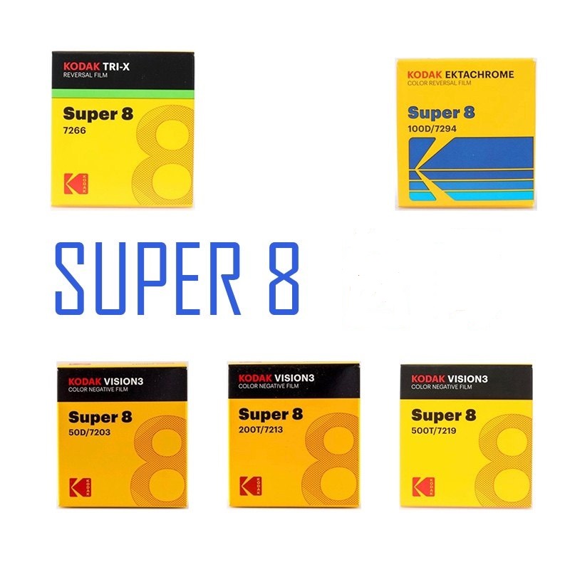 Instant Film Pack - 2026 Orijinal Kodak Super 8 Renkli