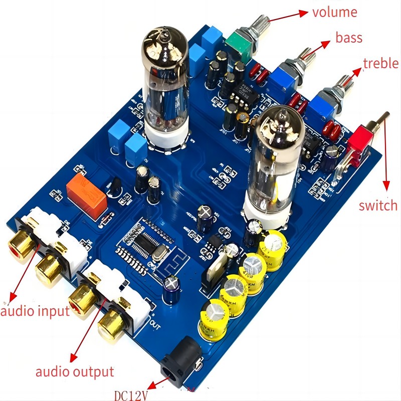 6J 5 vakumlu tüp amplifikatör  - Tube Amplifier Part incelemesi ve fiyatı