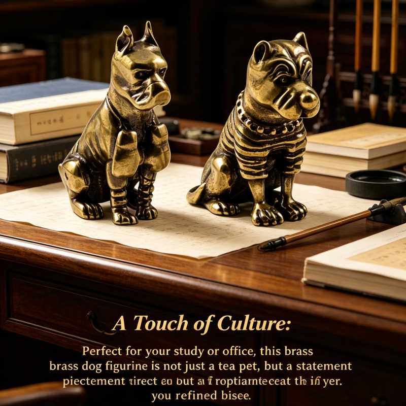 Vintage Pirinç Pitbull Bulldog - Vintage Collectible Christmas Ornaments incelemesi ve fiyatı