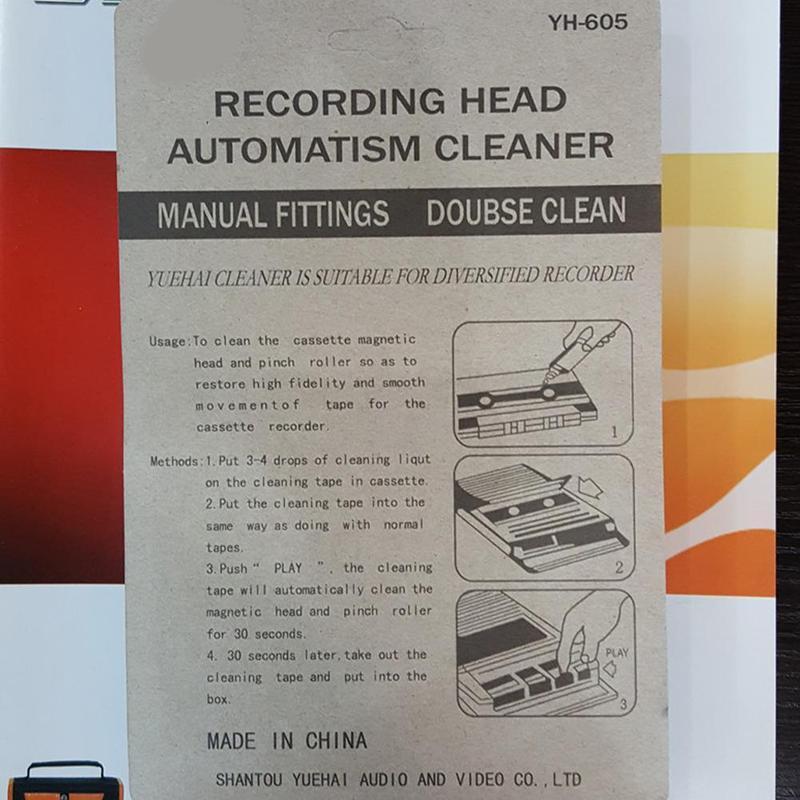 Kaset Teyp Kafa Temizleyici De - Cassette Tape Head incelemesi ve fiyatı