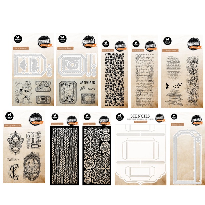 Etiket Zarfı Grunge Koleksiyon - Vintage Collectible Stamps incelemesi ve fiyatı