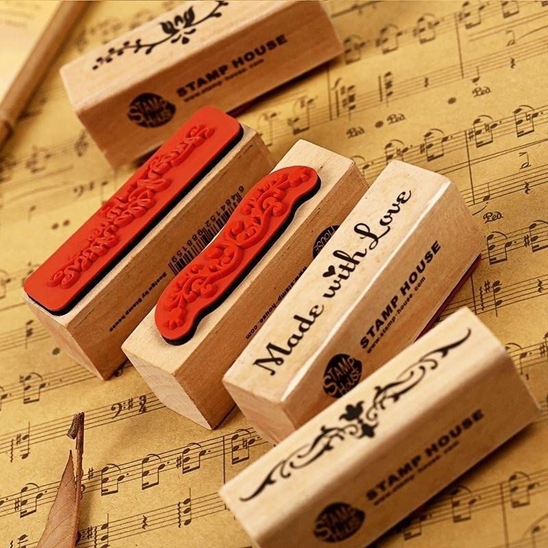 Vintage Şerit Ahşap Lastik Dam - Vintage Collectible Stamps incelemesi ve fiyatı