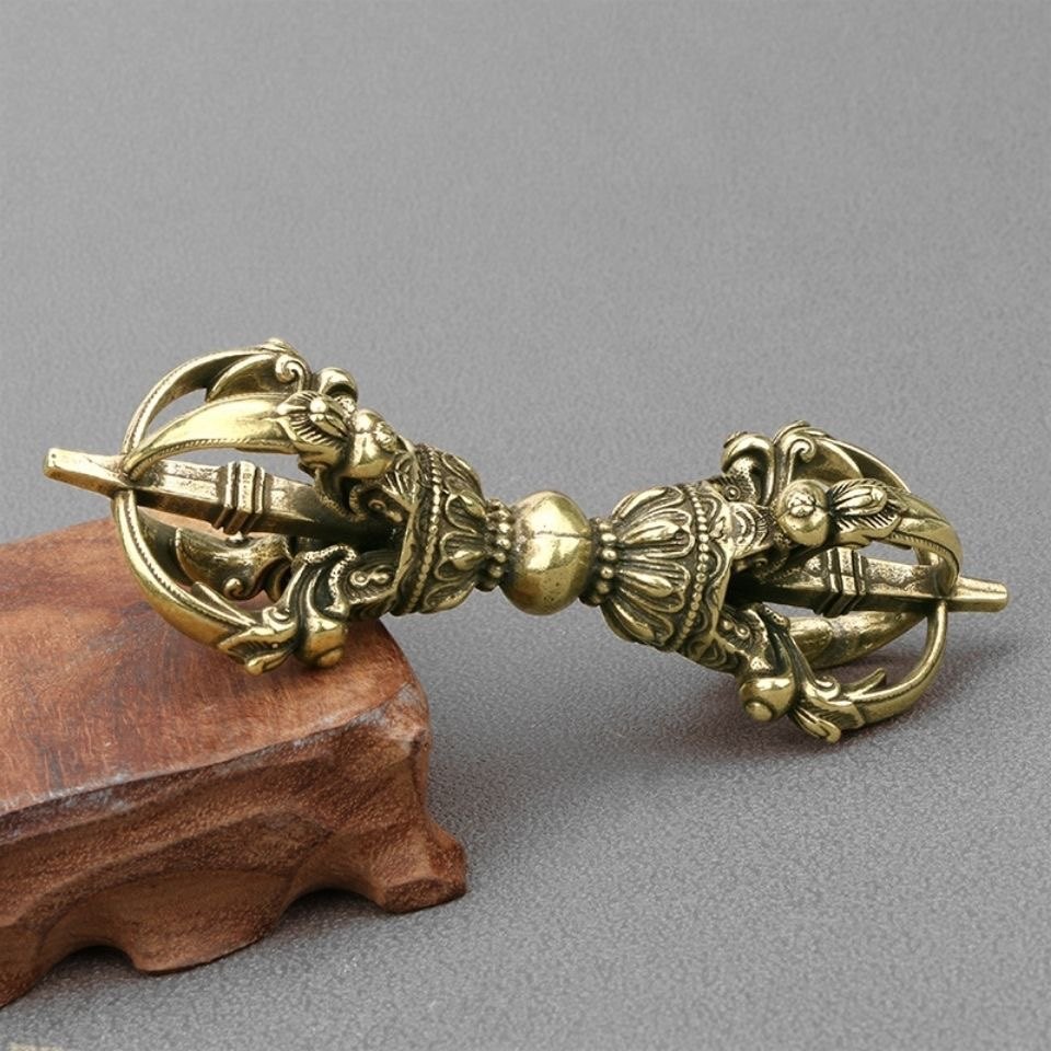 Vintage Saf Pirinç Tibet Vajra - Collectible Vintage Tools incelemesi ve fiyatı