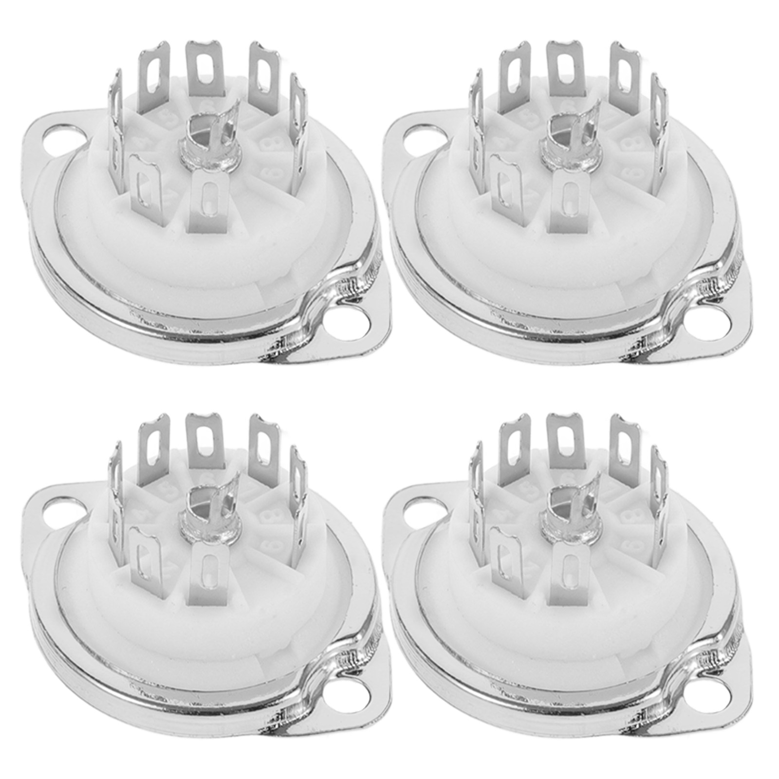 4 Adet 9-Pin Seramik Tüp Soket - Tube Amplifier Part incelemesi ve fiyatı