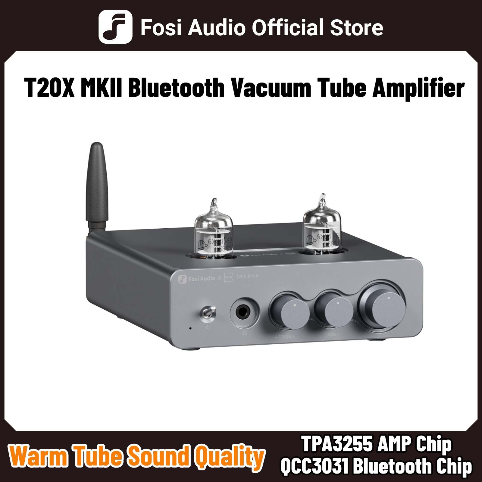 Fosi Audio T20X MKII 300W Blue - Tube Amplifier Part incelemesi ve fiyatı